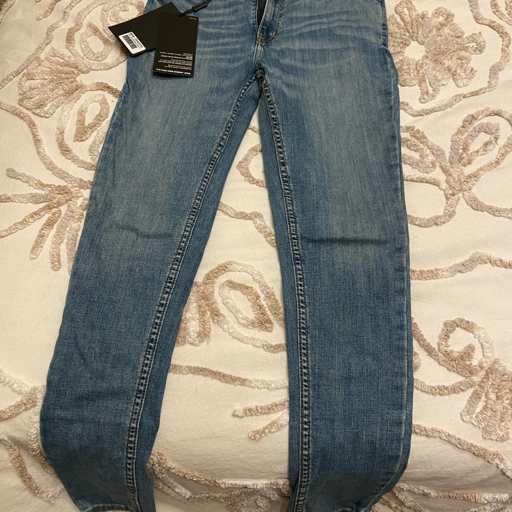 Harley-Davidson Blue Skinny Jeans Classic Style